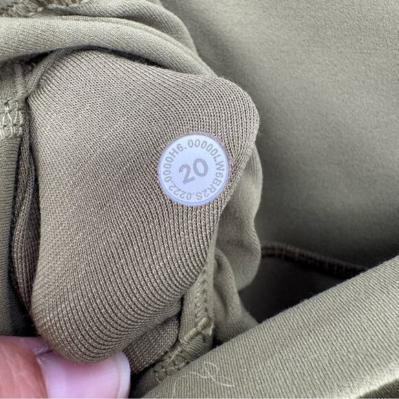 Lululemon Align High-Rise Crop Capri Leggings 17" In Bronze Green Plus Size 20 - Picture 12 of 12